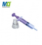 Oral syringe with adaptor