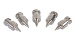 Luer lock precision dispensing nozzles